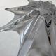 Baccarat crystal star coupe 40cm — perfect condition, authentic mark