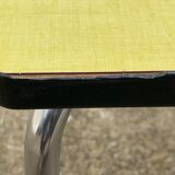 Mismatched formica chairs and stool 1960