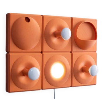 Space Age Wardrobe | Pocket Panels | 3D Wall Panel | Wall Decoration Mid-century Boho