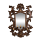 Large Venetian wall mirror in Louis XV style with 5 light arms.