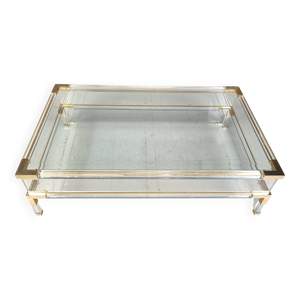 Table basse vintage à - coulissant