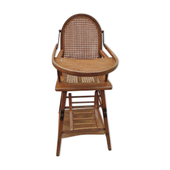 Wooden high chair for children