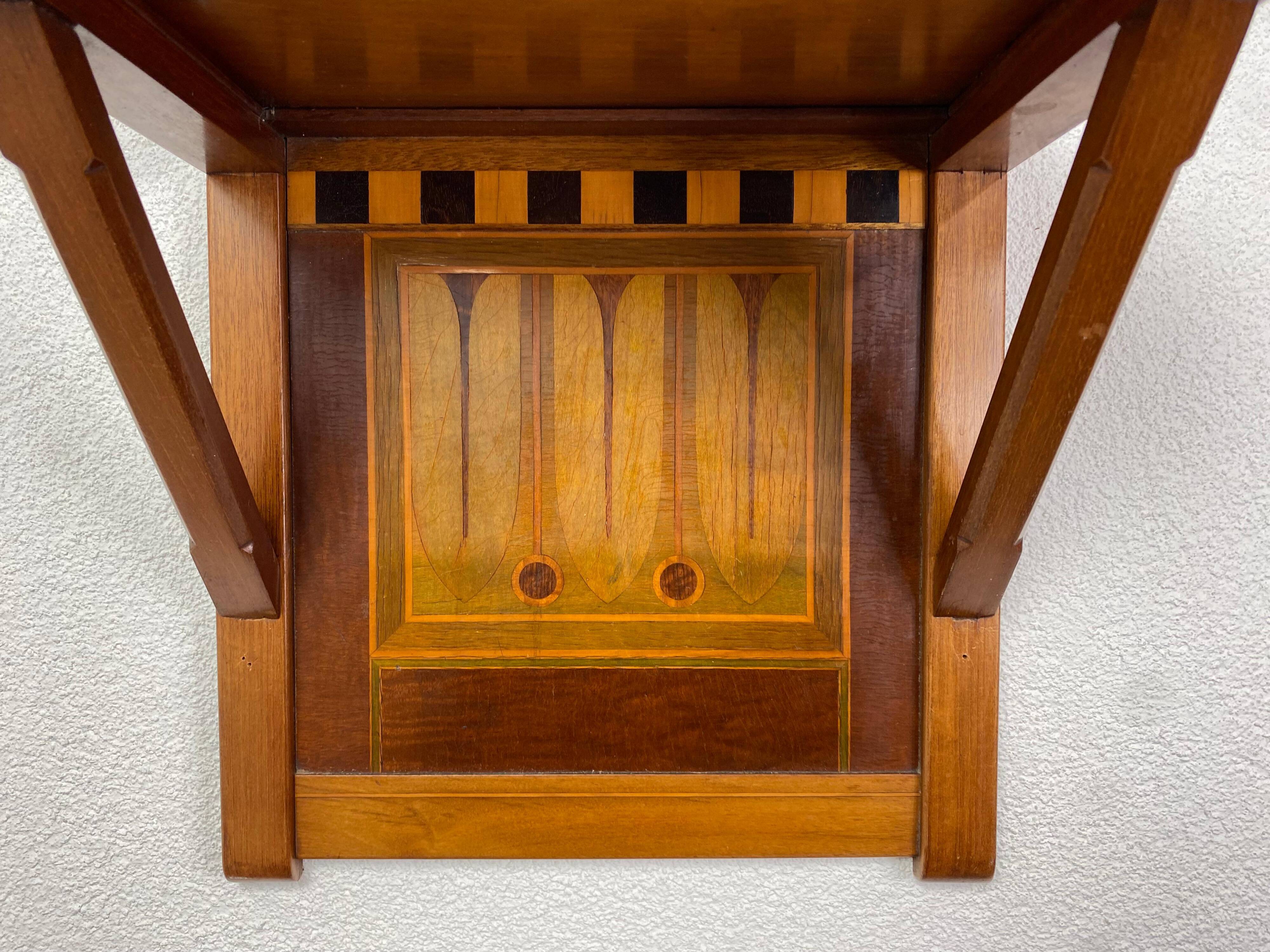 Wall shelf by Koloman Moser for Wiener Werkstätte