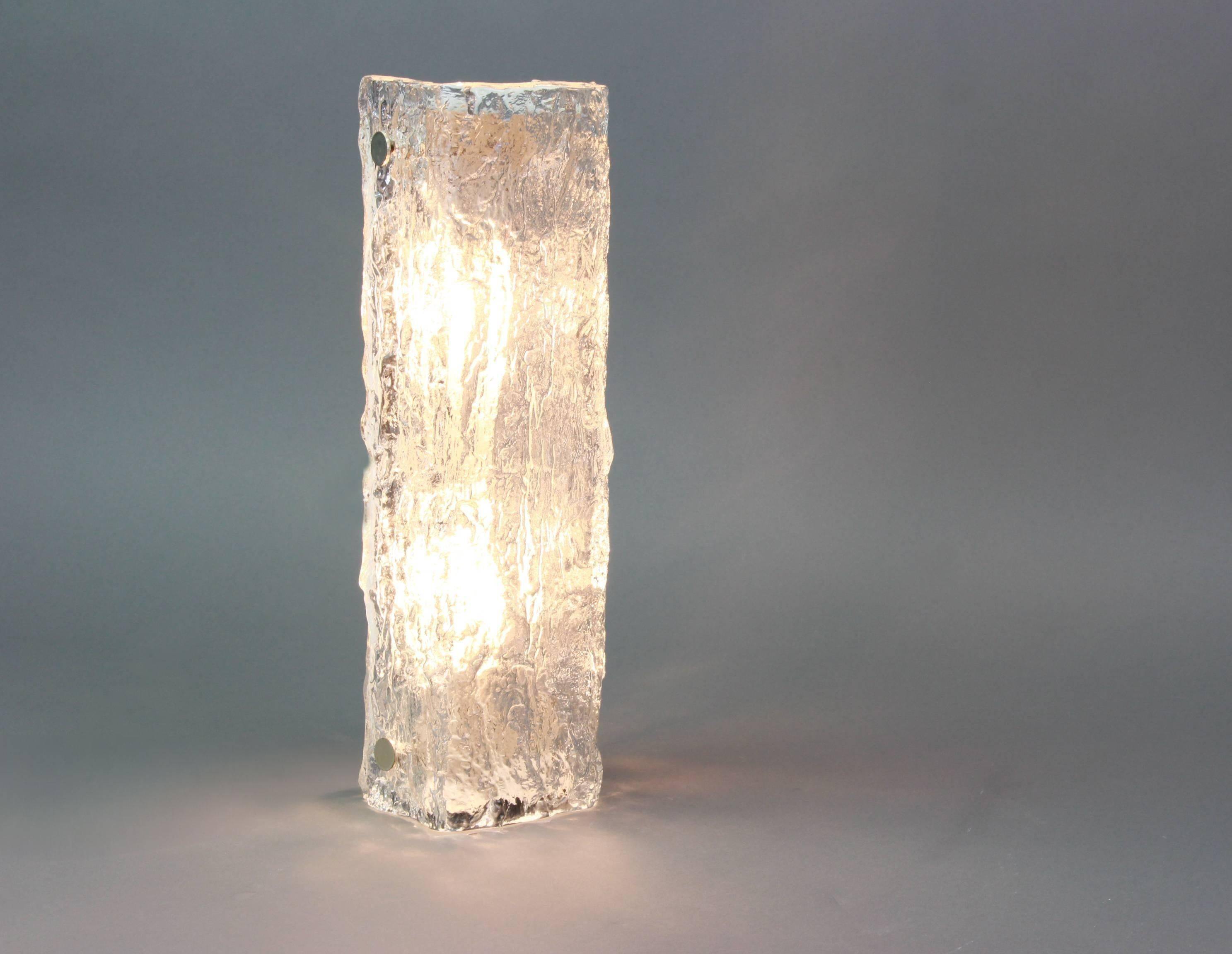 Frosted Glass Vanity Wall Sconce by Kaiser, Germany, 1970s