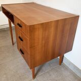 Vintage Scandinavian teak desk, year 60