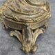 Pair of Candle Holders or Candelabra in Gilded Bronze
