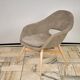 Fauteuil Shell par Miroslav Navratil, années 1960, Tchécoslovaquie