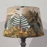 Geese chatter table lamp