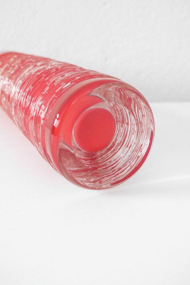 Glass vase by Edenfalk, Skruf, Sweden