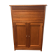 Vintage wooden vinyl turntable cabinet, 1930s style