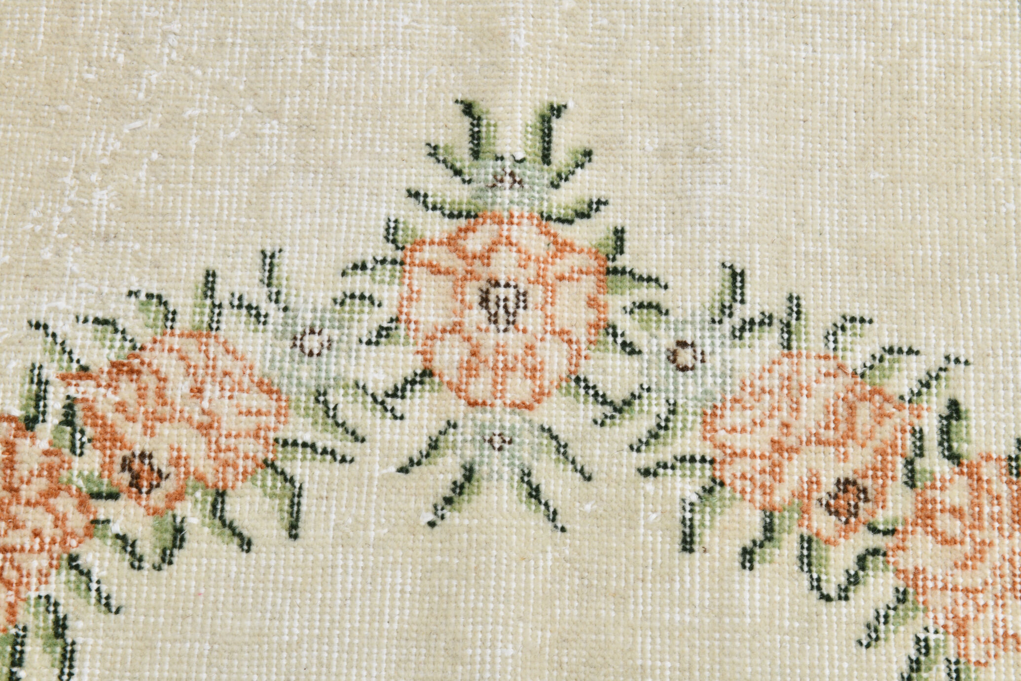 7x10 shades of beige turkish rug, 211x320cm