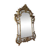 Louis XV style mirror in gilded wood from the Napoleonic III period.