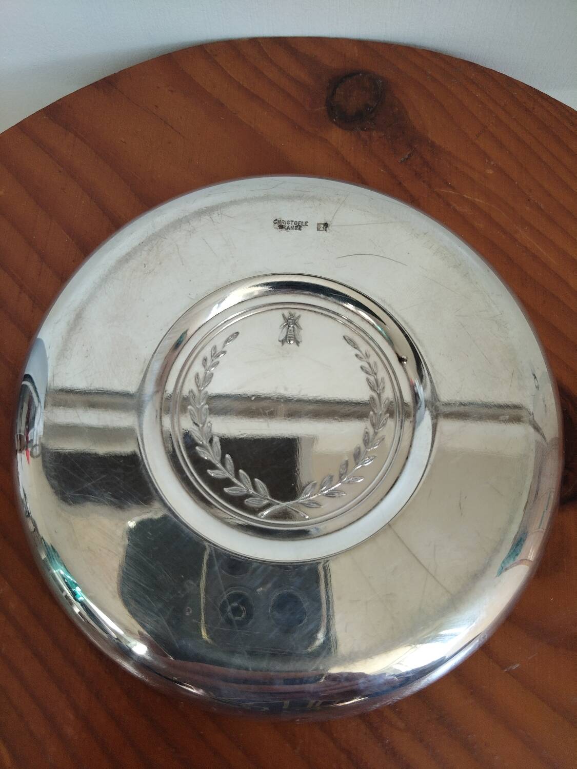 Napoleon silver-plated catchall – Christofle France