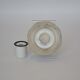 Limoges porcelain inkwell by Camille Tharaud