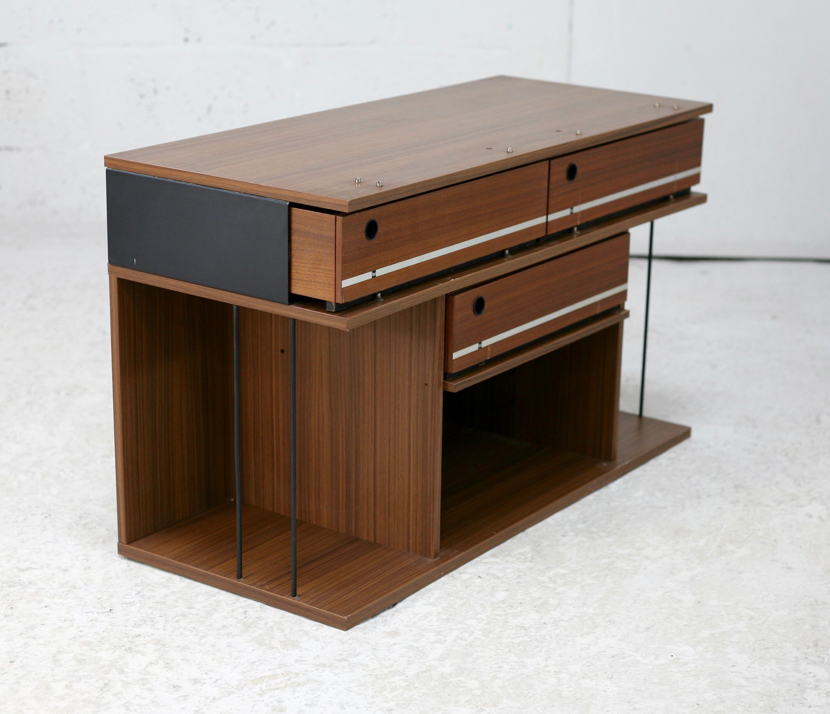 Dual furniture, hi-fi storage, circa 1970.