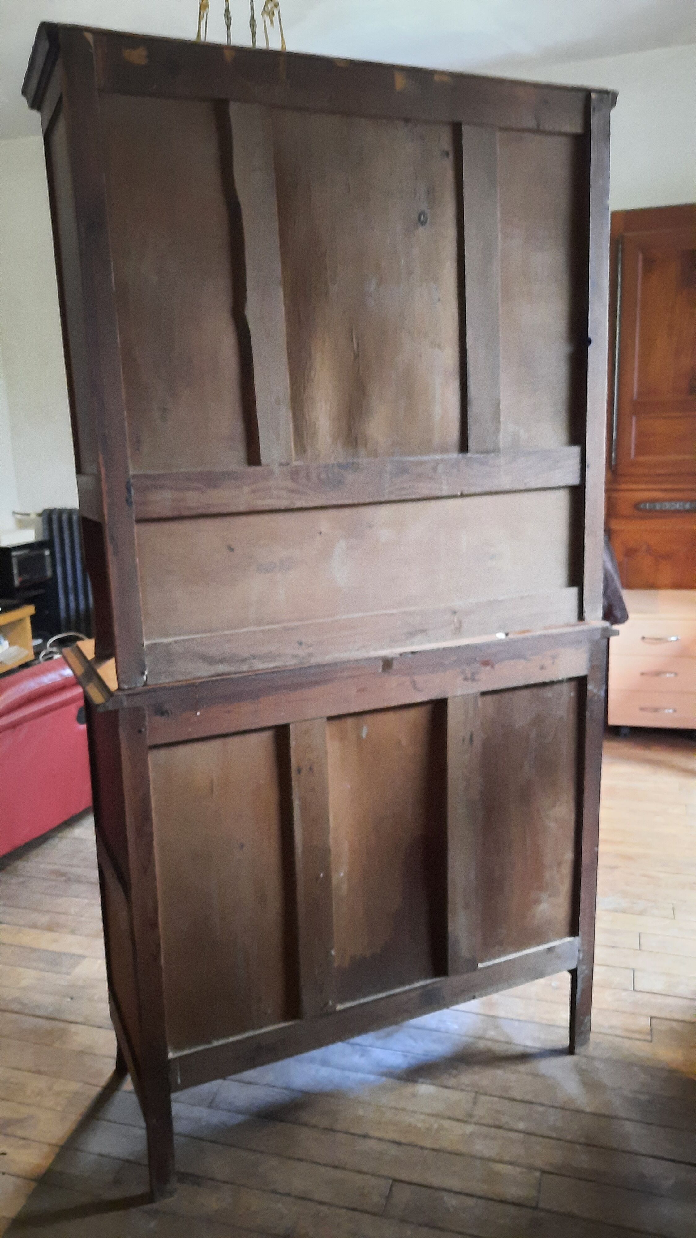Two-body art deco style sideboard