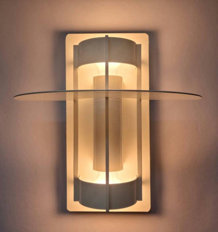 Set of Two Midcentury Louis Poulsen Saturn Sconces, Joachim Lepper, Denmark