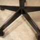 Vintage black leather office chair by Richard Sapper for Knoll 1979