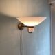 Scandinavian wall light lamp by lyfa , 1960