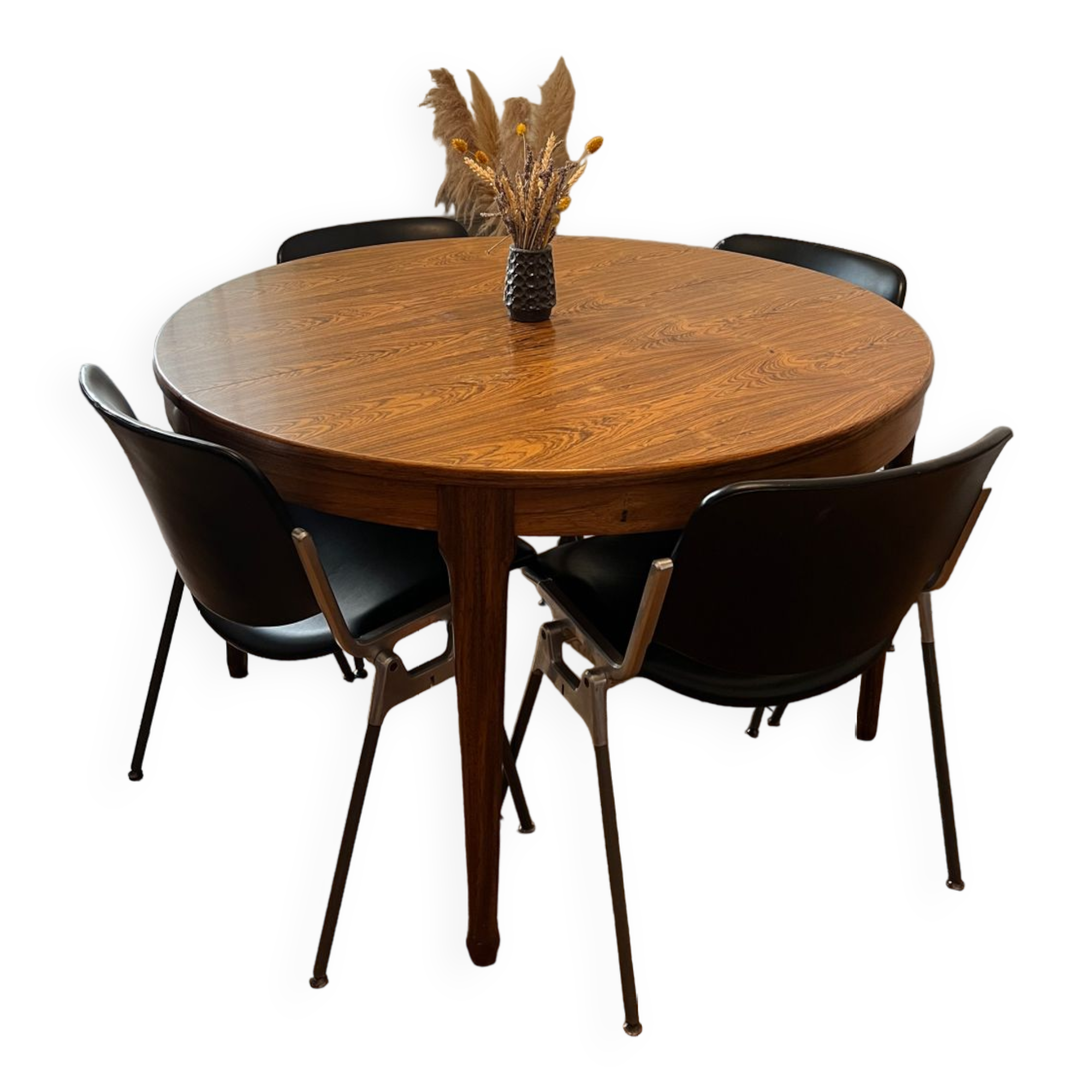Table vintage palissandre de rio 1960