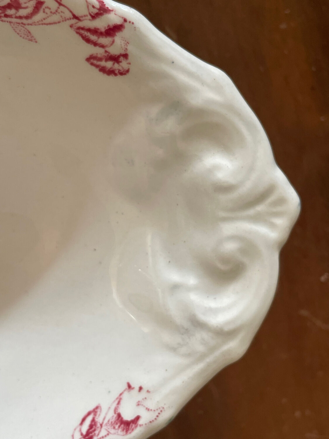 Set of three iron earth dishes