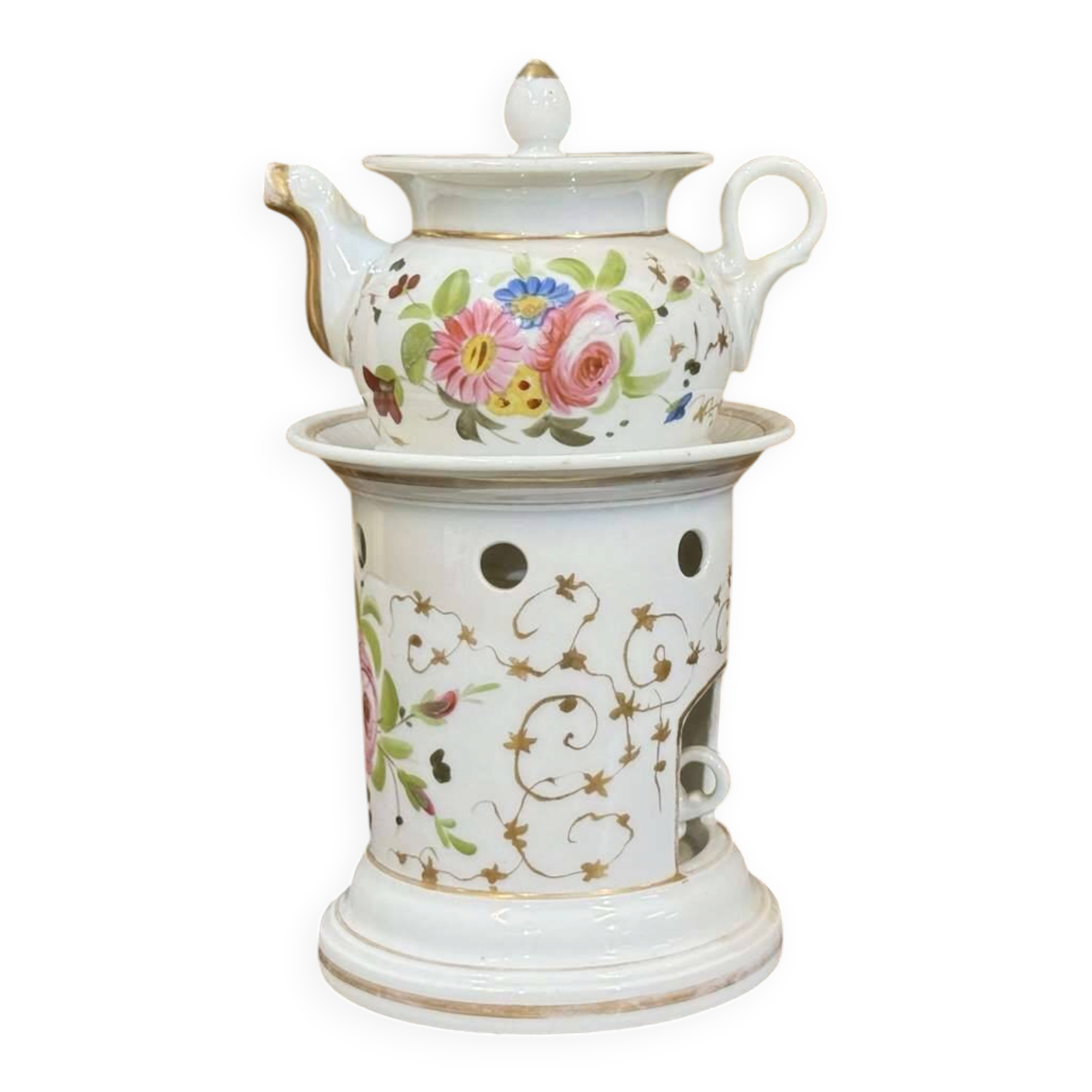 Napoleon III teapot, late 19th century.