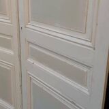 Paire de portes de placard h233x86cm chacune ancienne