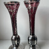 Pair of soliflorous vases