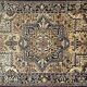 Persian carpet heriz old 1960  - 186x273cm