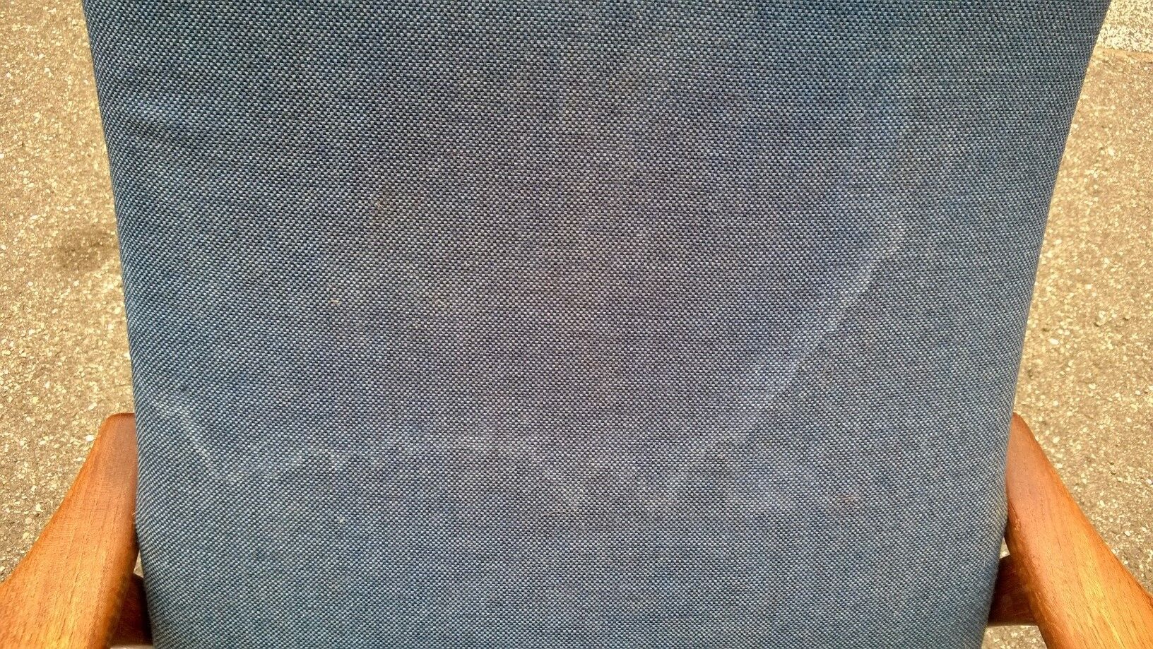 Scandinavian rocking chair in teak