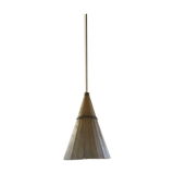 Wooden hanging lamp