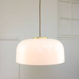 Medusa Pendant by Luigi Massoni for Guzzini in Brass and Plexiglass, 1970s