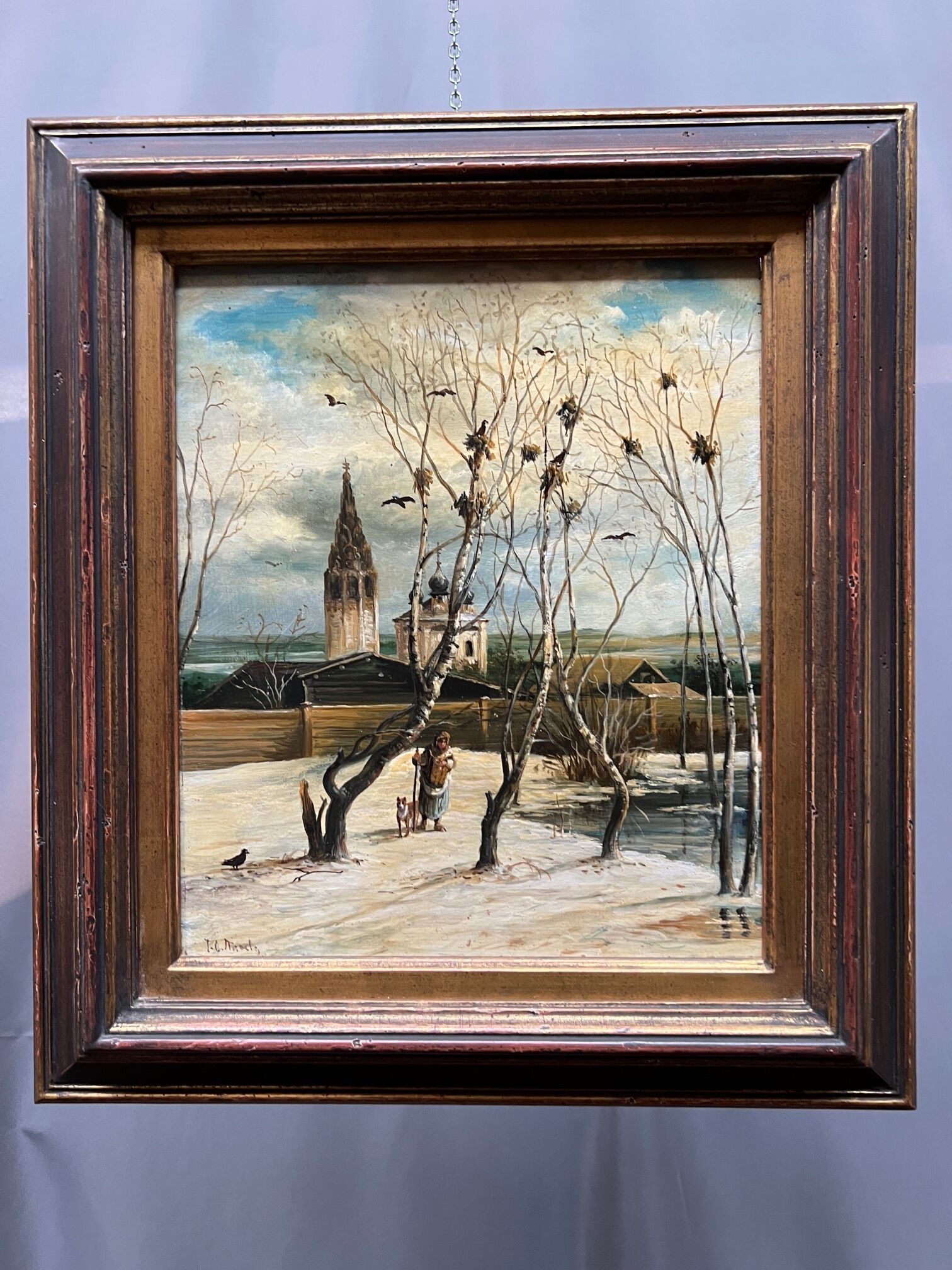 Peinture, Les tours sont arrivées