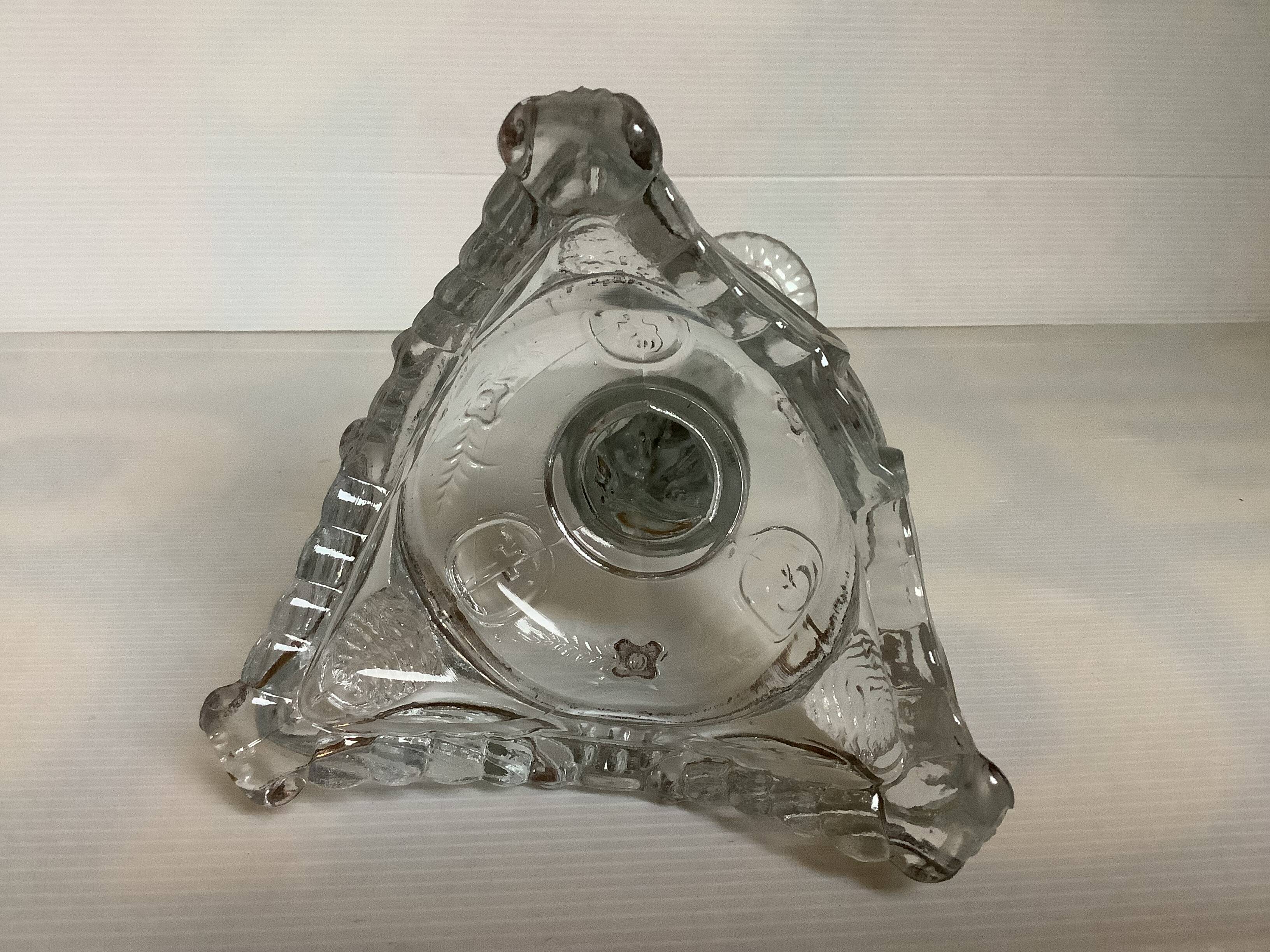 Old candle holder Val Saint Lambert Belgium