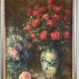 Paintings, Pair of still lifes with flowers by Angelo Zoffoli (1860–1910)