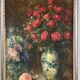 Tableaux, Paire de natures mortes aux fleurs Angelo Zoffoli (1860–1910)