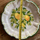 Assiettes citron de menton Perret gentil