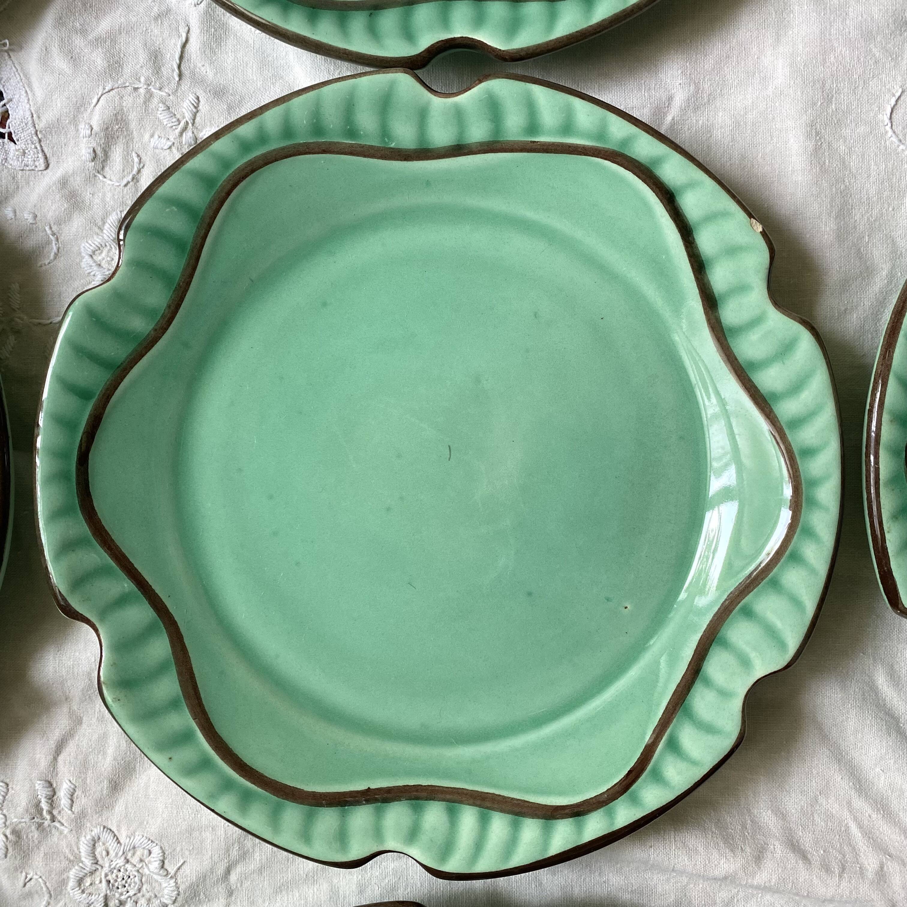 Vallauris dessert plates from the 50s and 60s