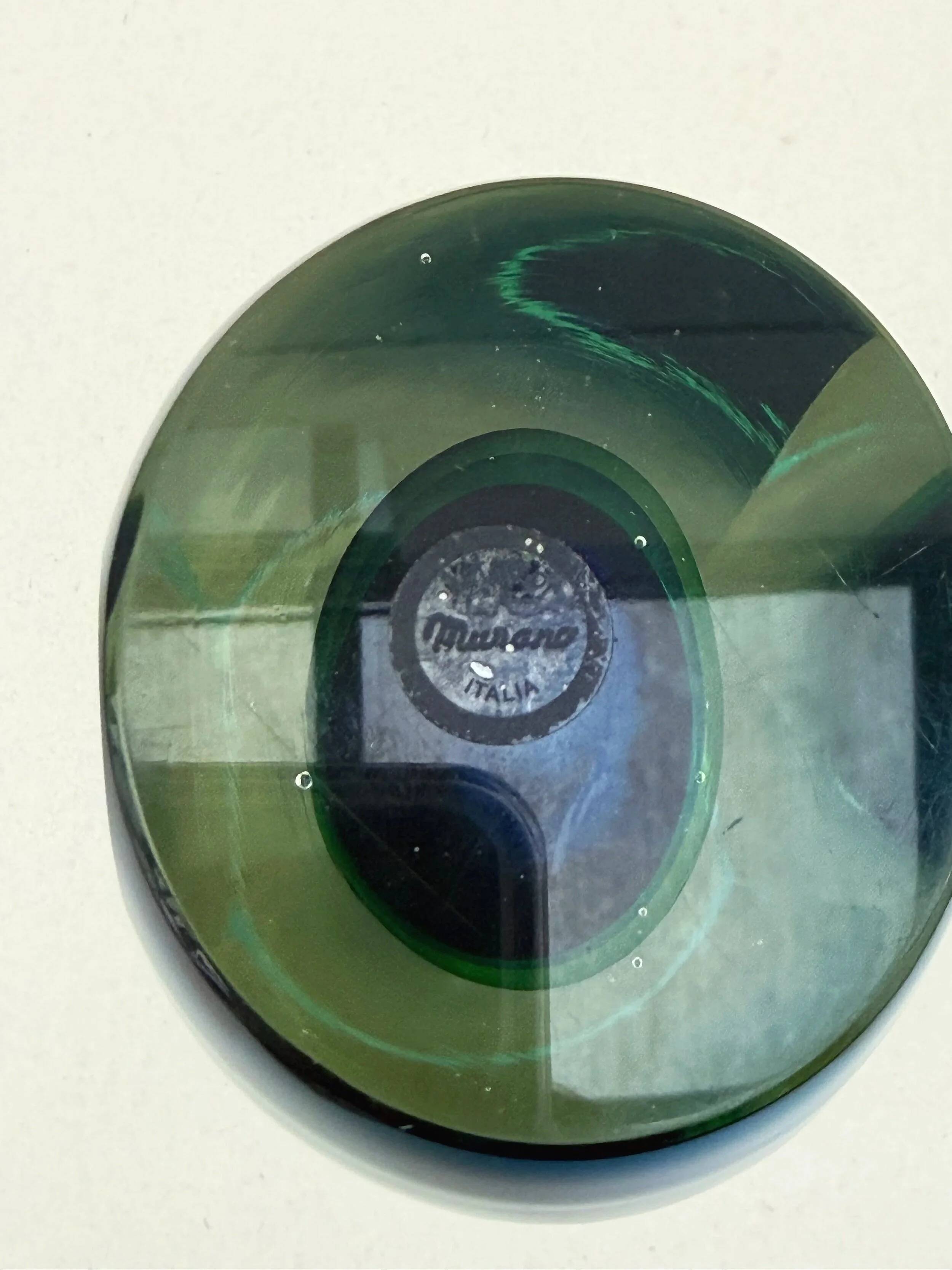 Sommerso Vase - Murano blown glass, Italy 1980