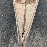 Large canoe Chauviére 1900 + 5 Pair of paddle