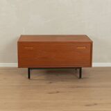 Commode en placage de teck, années 1960