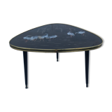 Table basse triangulaire années 50-60
