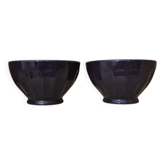 Purple bowls