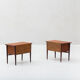 Tables de chevet de Louis Van Teeffelen pour Wébé, Hollande, années 1960