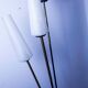 1960 brass cast iron and glass lamppost 3 heads