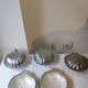 5 scallop butter dishes
