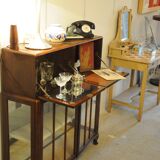 Showcase / Secretary / teak "Turnidge" art deco buffet