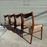 4 Danish chairs by Arne Wahl Iversen