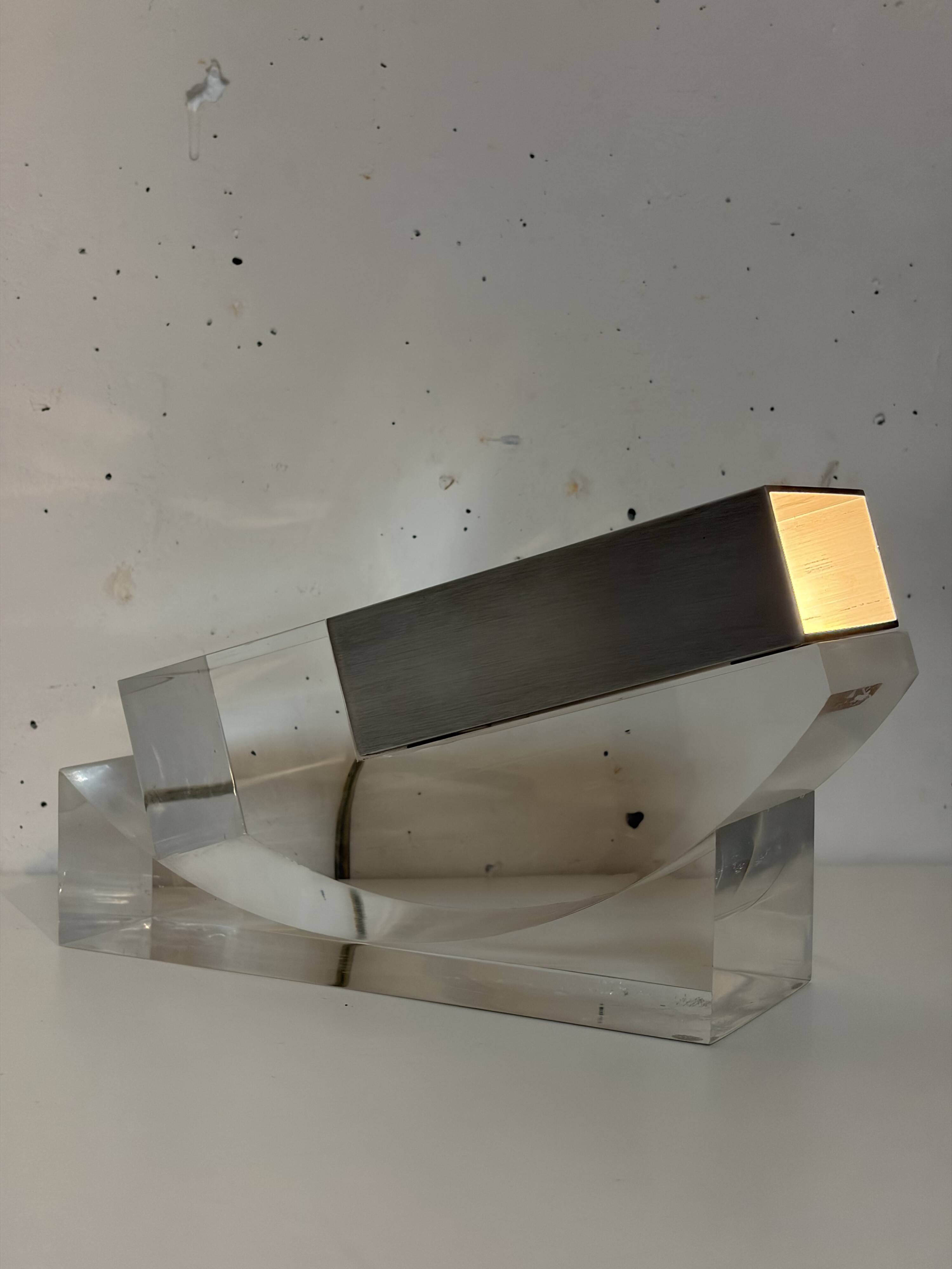 "Stamp" lamp by Michel Bankowski, Distrimex 1972
