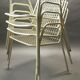 4 emu metal garden armchairs model rio